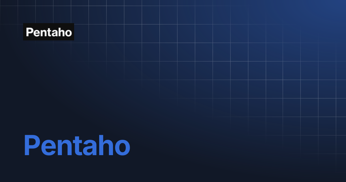 Pentaho